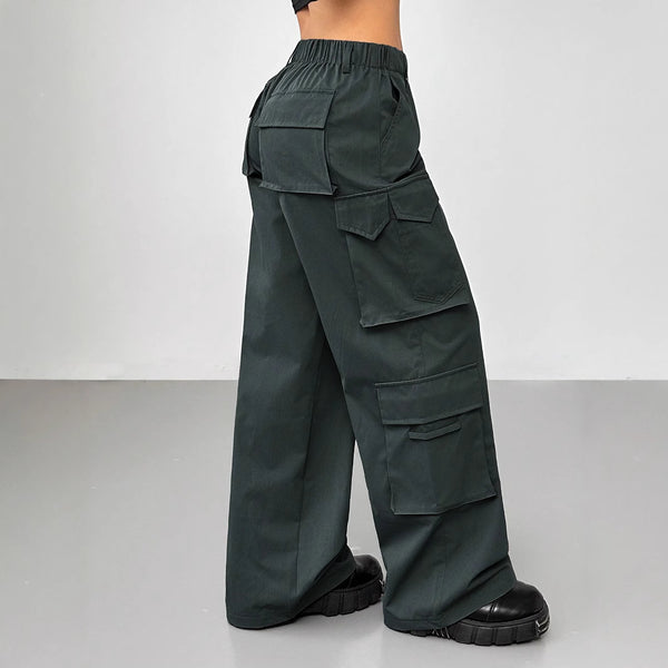 Damen Cargo-Hose im lässigen Oversized-Schnitt W&W