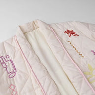 Damen Steppjacke mit kreativem Stickdesign WW