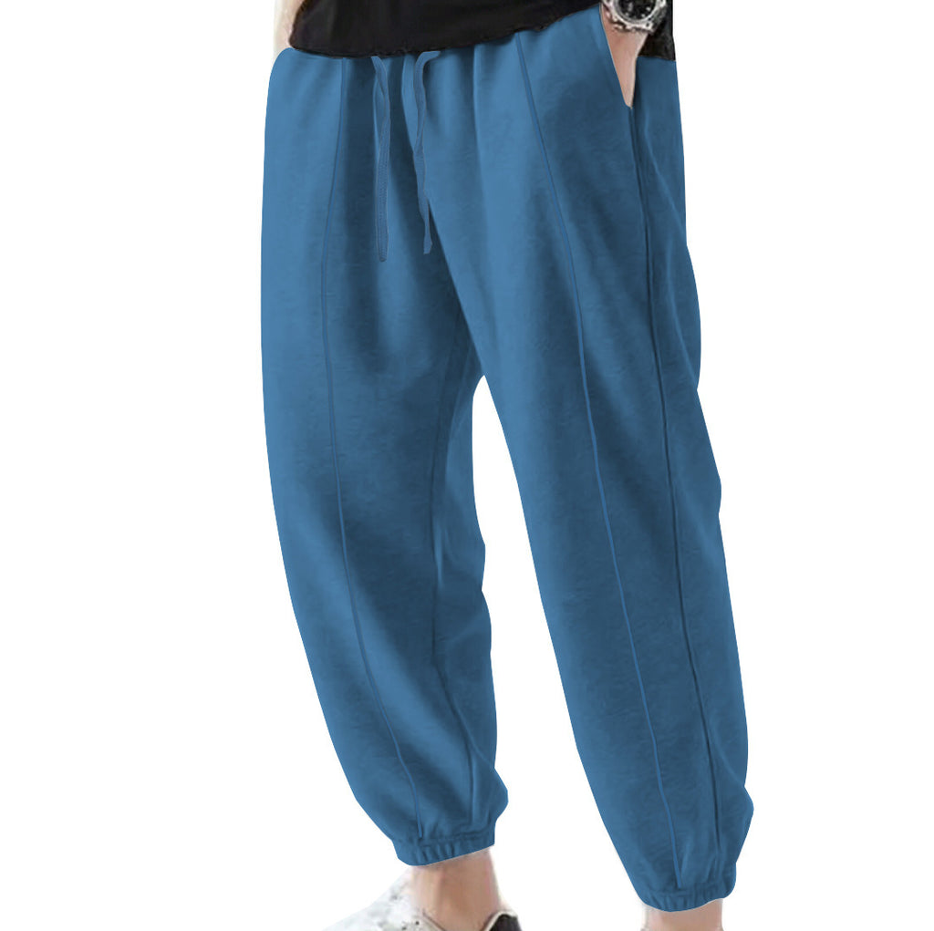 Herren Jogginghose aus atmungsaktivem Material mit verstellbarem Bund WW