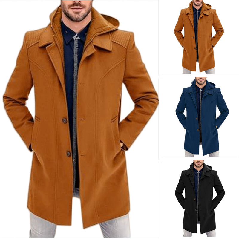 Herren eleganter Mantel WW