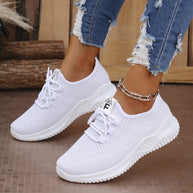 Damen atmungsaktive Sneaker in modischem Design WW