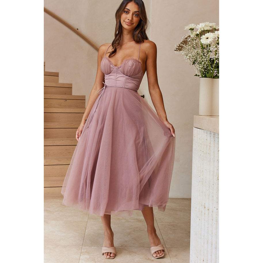 WW | Frühling Sommer Sexy Sling Lässiges Kleid Urlaub Multi Farbe Frauen Kleidung Kleid