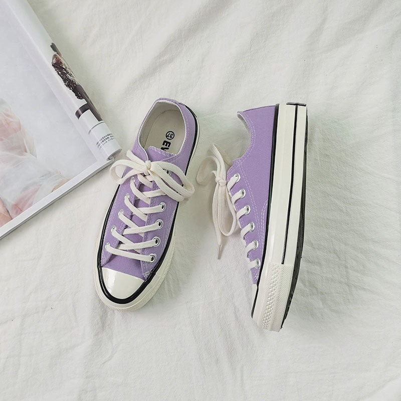 Damen Sneakers im trendigen Vintage-Design mit bequemer Schnürung und atmungsaktiver Obermaterialkombination WW