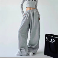 Damen Bequeme und lässige weite Jogginghose WW