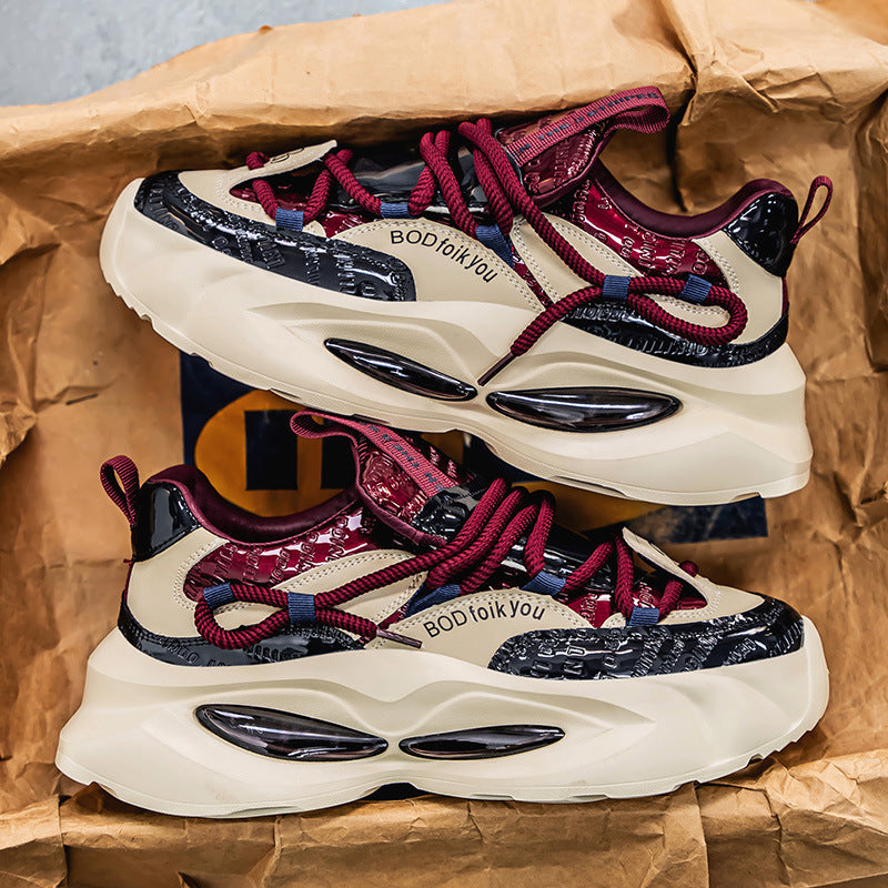 Femme Gepolsterte Mode Sneakers WW