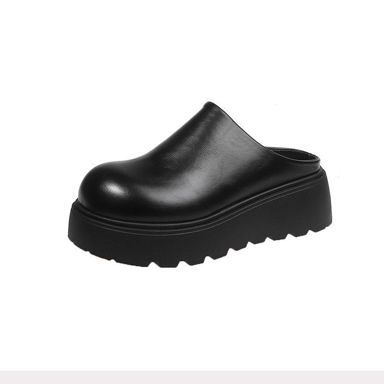 Damen stilvolle Clogs mit hohem Plateau und rutschfester Sohle W&W