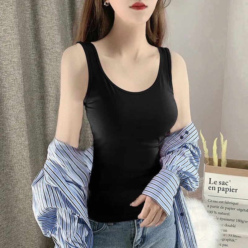 Damen Körperbetontes T-Shirt mit weitem Ausschnitt WW