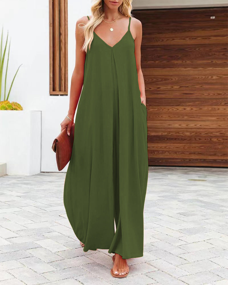 Damen luftiges Maxikleid