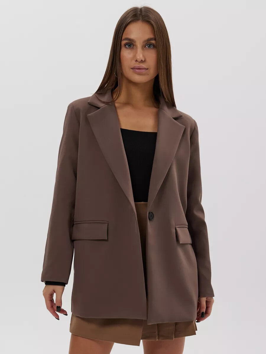 Damen eleganter, taillierter Blazer im modernen Schnitt WW