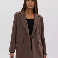 Damen eleganter, taillierter Blazer im modernen Schnitt WW