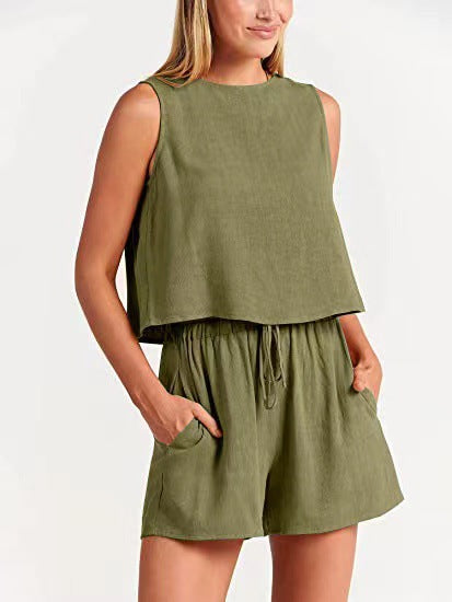 Damen Bequemes Jumpsuit mit weitem Schnitt und praktischen Taschen WW