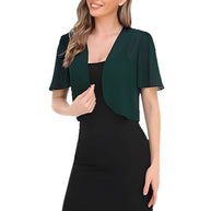 Damen Bolerojacke mit eleganten Flügelärmeln WW