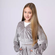 Damen Sportliches Fleece-Trainingsjacken-Set WW