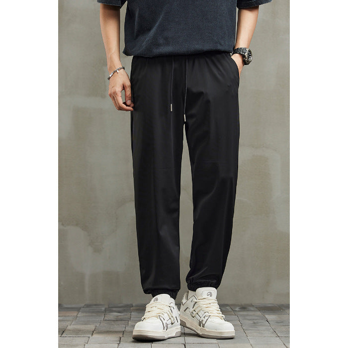 Herren leichte Sporthose mit elastischem Bund und atmungsaktivem Stoff W&W Mode