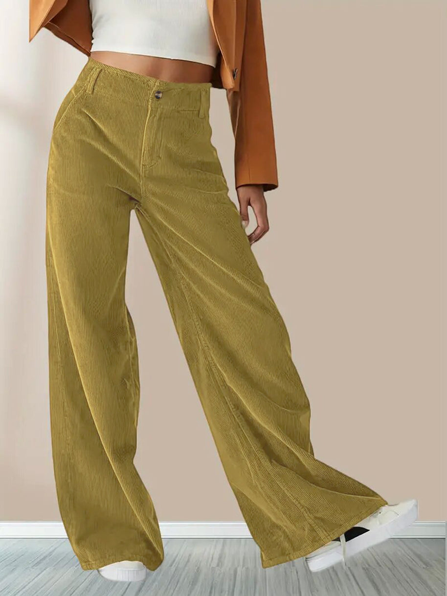 Damen Weite Cordhose WW