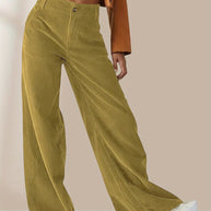 Damen Weite Cordhose WW