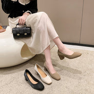 Damen Bequeme Blockabsatzpumps W&W