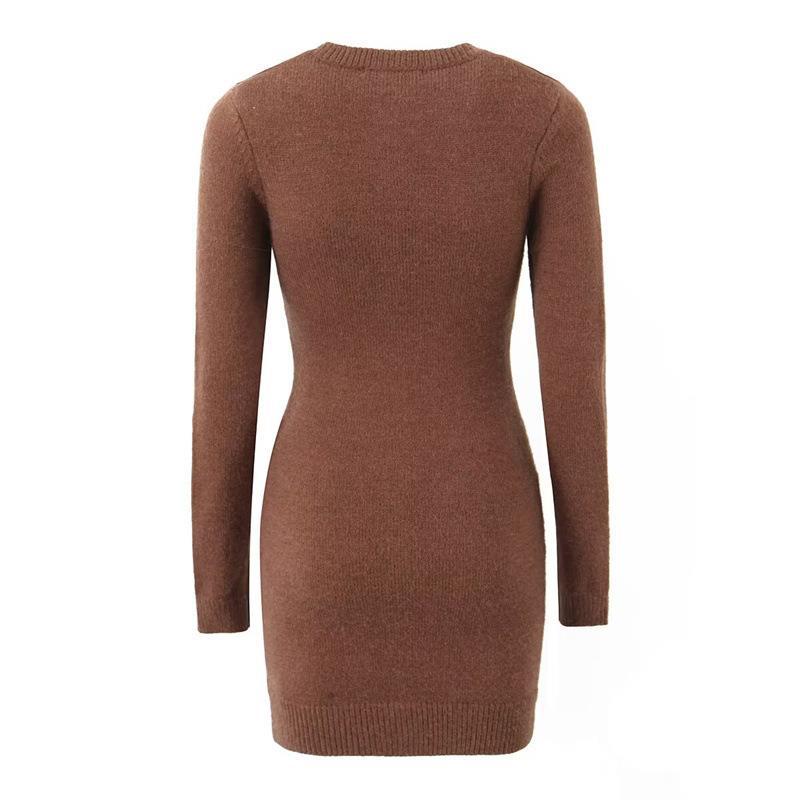 Damen Strickjacke mit Taschen und Knöpfen WW