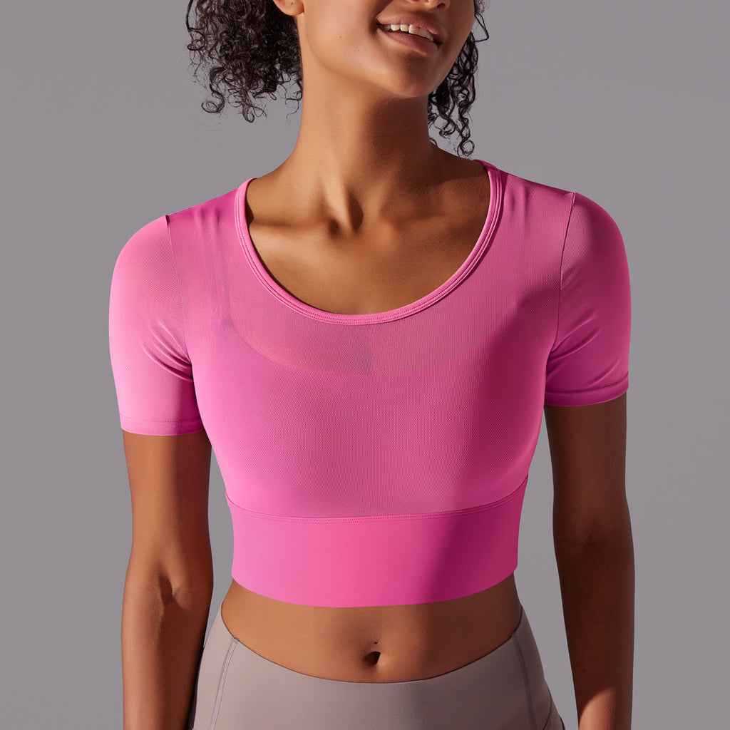 Damen Fitness Crop Top WW