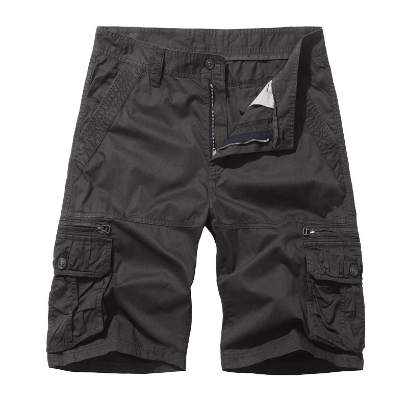 Herren Cargo-Shorts mit Mehrfachtaschen-Design W&W Mode
