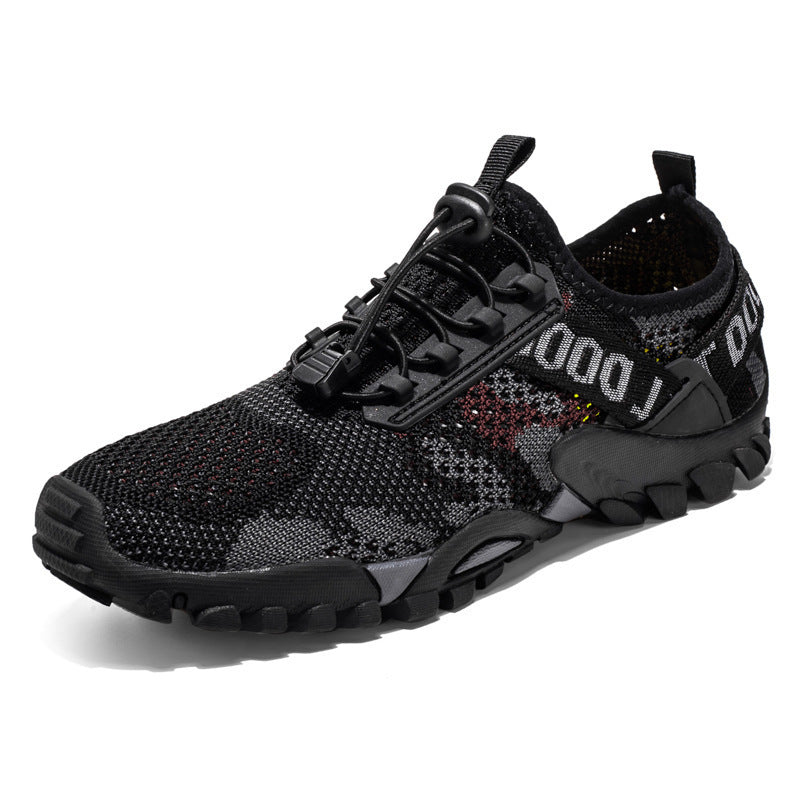 Herren Outdoor Abenteuer Sneakers mit Camouflage Design WW