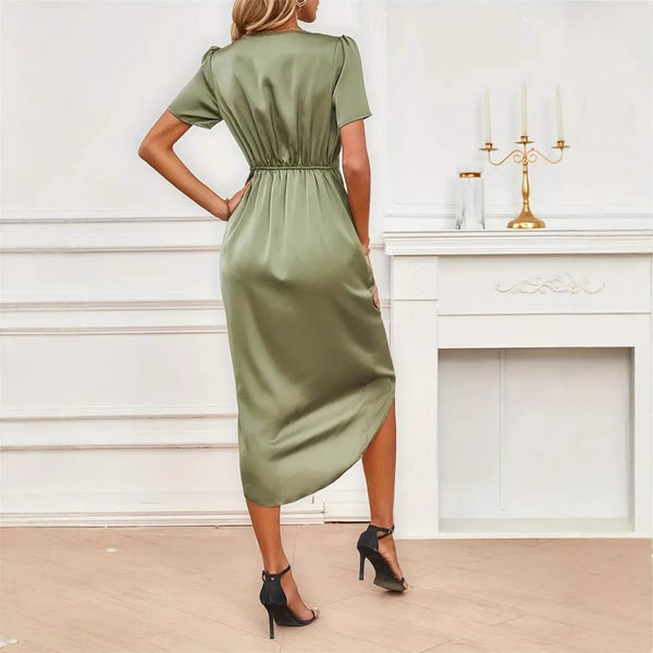 Damen Wickelkleid W&W