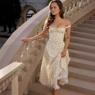 Damen Sommerliches A-Linien Kleid mit floralen Akzenten WW