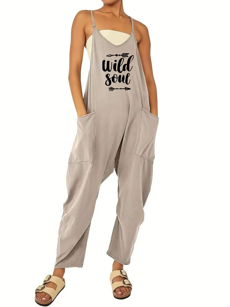 Damen Jumpsuit mit lässigem Schnitt und praktischen Taschen WW