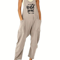 Damen Jumpsuit mit lässigem Schnitt und praktischen Taschen WW