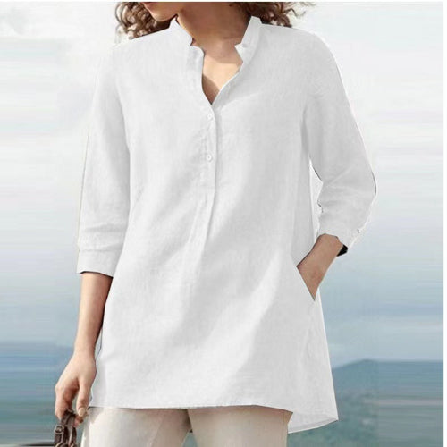 W&W Mode | Elegante Leinenbluse