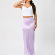 Damen Satinähnliches Abendkleid WW