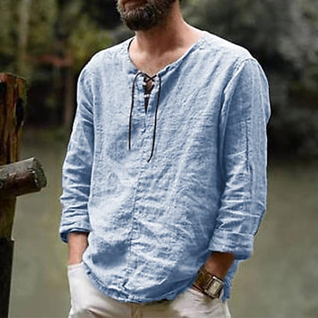 Herren Leinenhemd WW