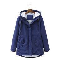 WW | Lässige Winterjacke mit Pelzfutter für Damen