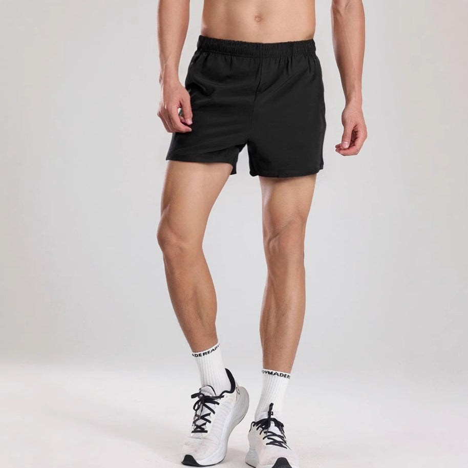 Herren Sportliche Bademode-Shorts mit schneller Trocknungsfunktion und bequemen elastischem Bund WW
