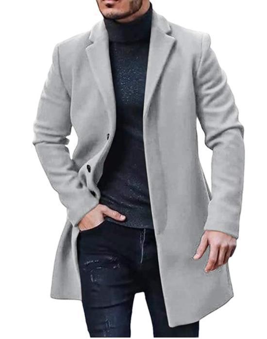 WW | Eleganter Mantel Für Herren
