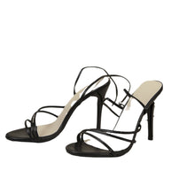 Damen Strappy High-Heel Sandalen mit Knöchelriemen-Design WW