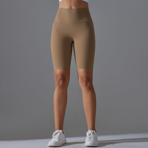 Damen Rad-Shorts mit hohem Bund und praktischen Seitentaschen WW