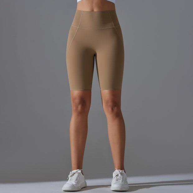 Damen Rad-Shorts mit hohem Bund und praktischen Seitentaschen WW