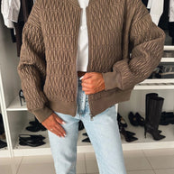 Damen Steppjacke mit komfortabler Passform und elastischen Bündchen WW