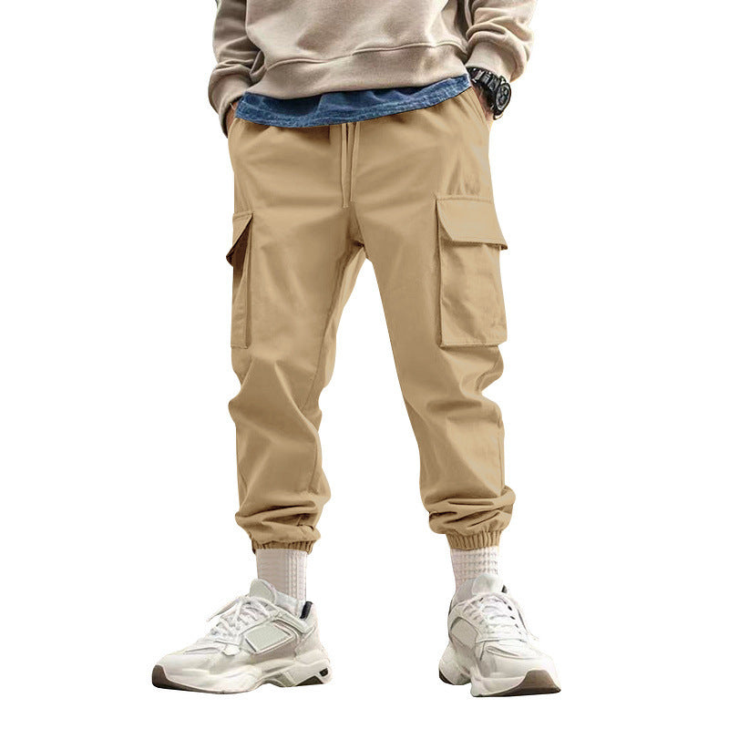 Herren Cargo-Hose mit elastischem Bund und mehreren praktischen Taschen WW