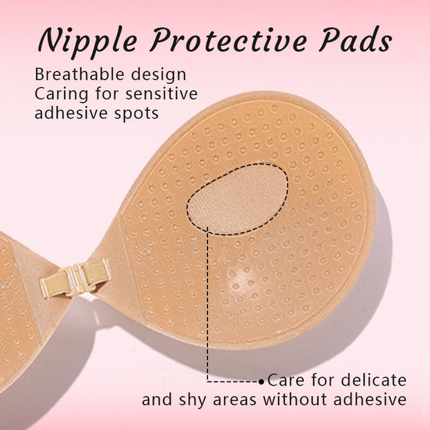 Damen Silikon Push-Up BH Cups WW