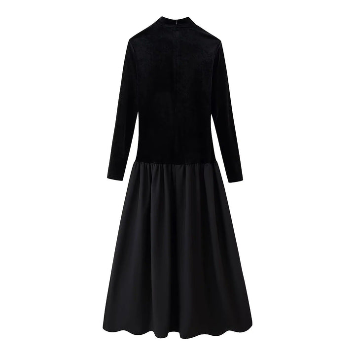 Damen Eleganter Maxirock mit voluminösem Schnitt und luxuriösem Satin-Finish W&W Mode