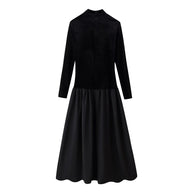 Damen Eleganter Maxirock mit voluminösem Schnitt und luxuriösem Satin-Finish WW