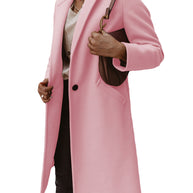 Damen Wollmantel mit elegantem Revers und zeitlosem Schnitt WW