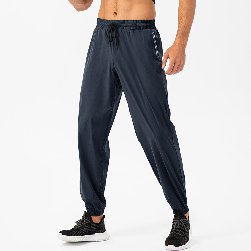 Herren Sportliche Jogginghose mit elastischem Bund und praktischen Reißverschlusstaschen WW
