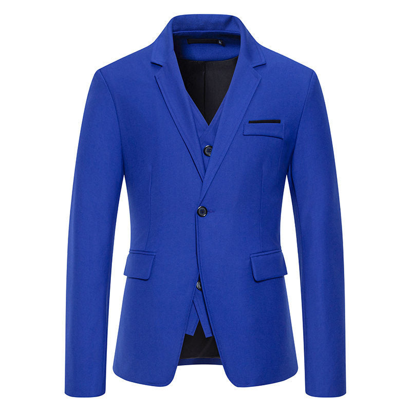 Herren Eleganter Drei-Teilig Anzug Set WW 1749704439