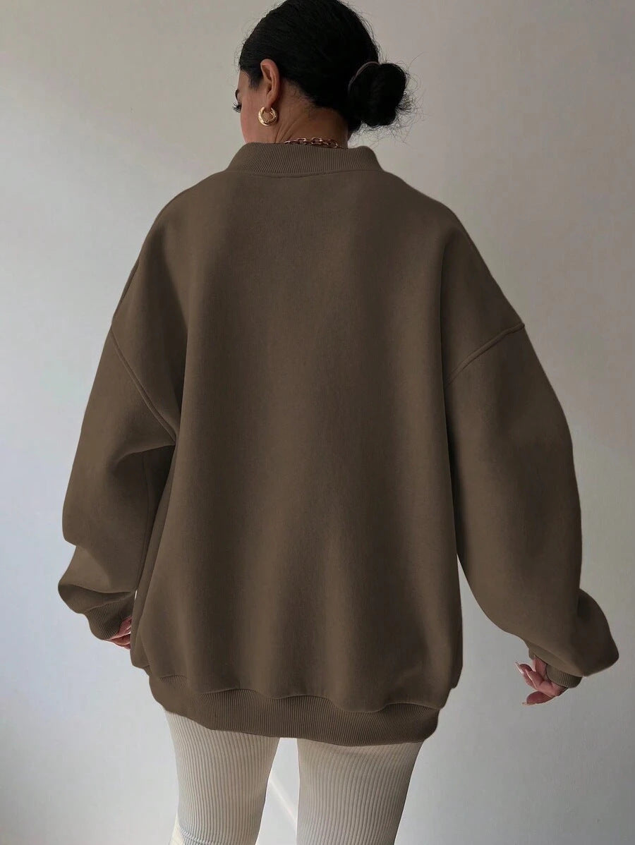 W&W Mode | Lässiges Langarm-Sweatshirt