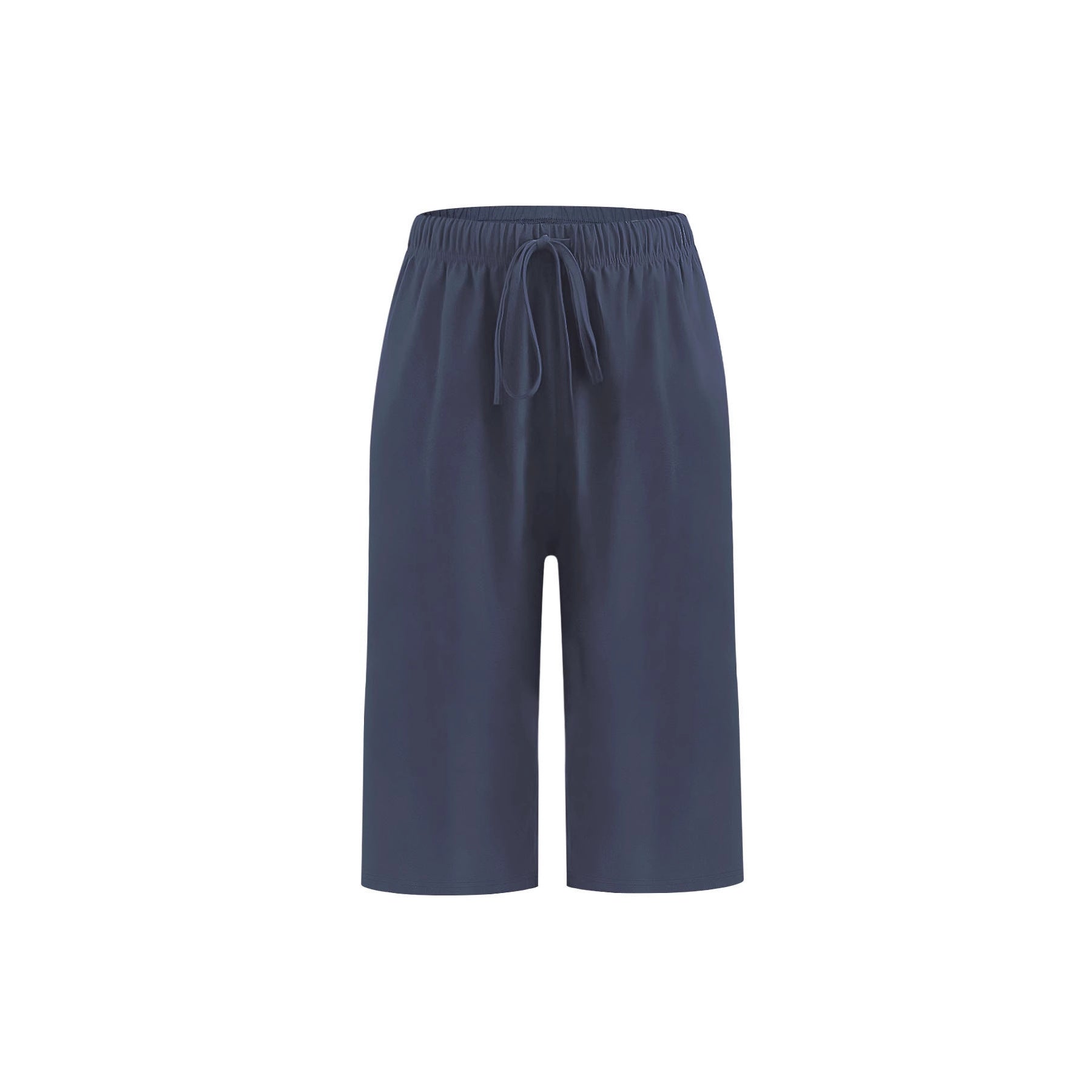 Damen Bequeme Hochwaist Bermudashorts WW