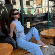 WW Westen-Hosen-Ensemble für Damen