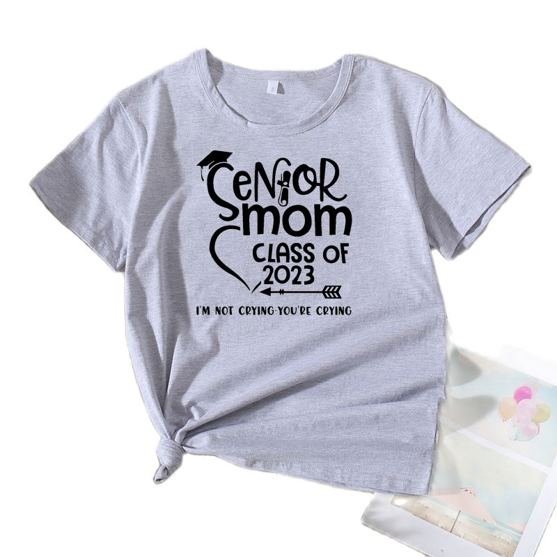 Damen Grafik Baumwoll T-Shirt WW